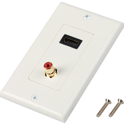 HDMI 3RCA Duvar Plakası