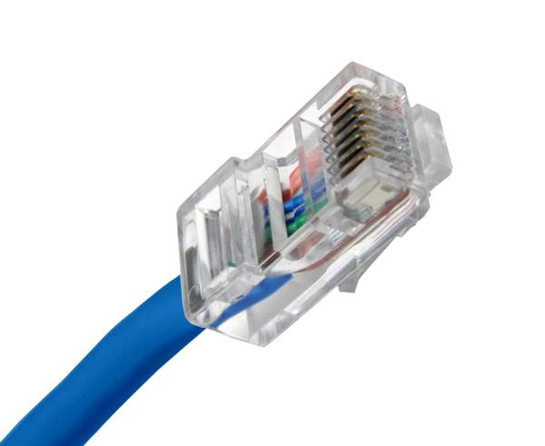 Snag'sız korumasız CAT6 Patch Kablolar